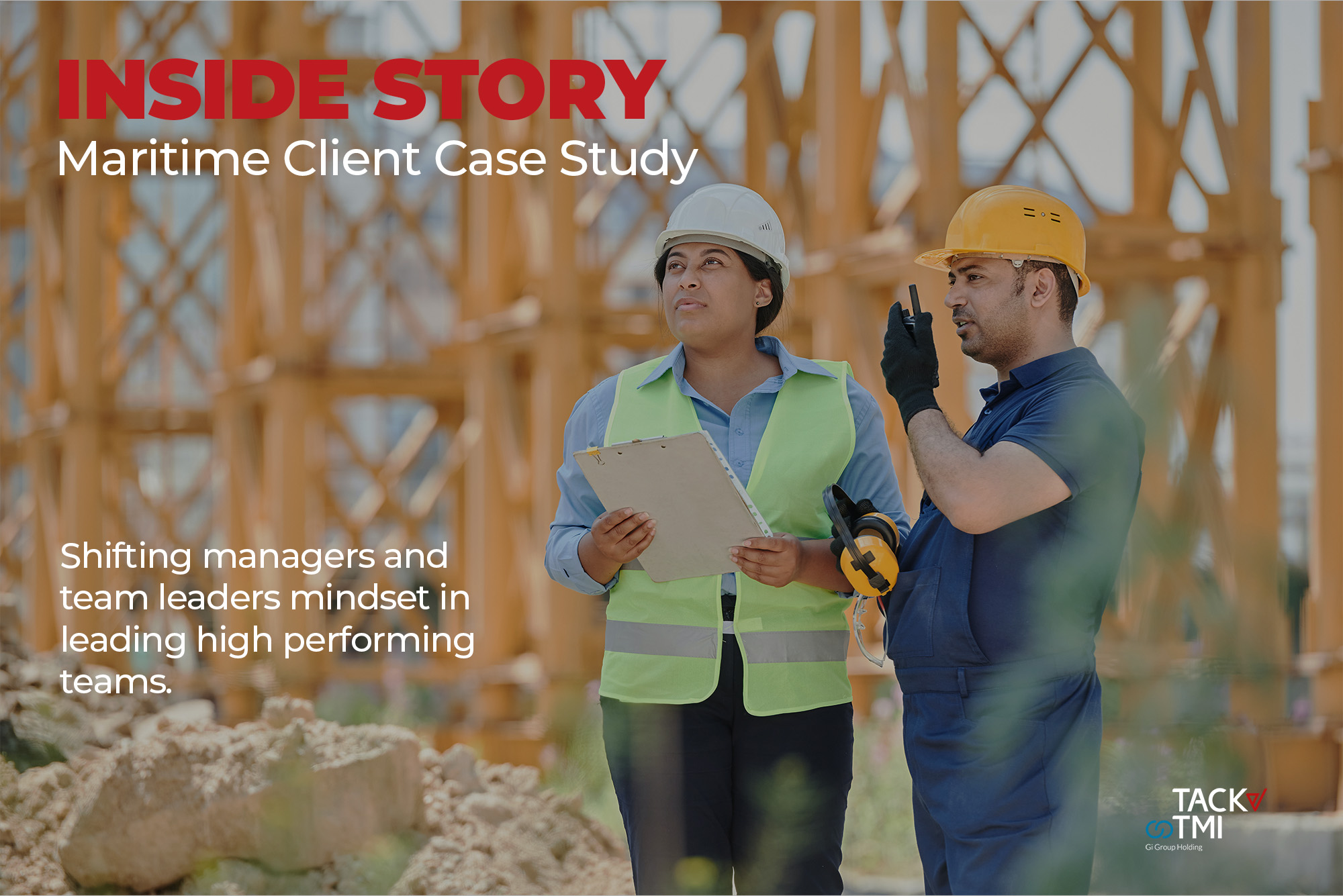 A case study snippet of Tack TMI's maritime client